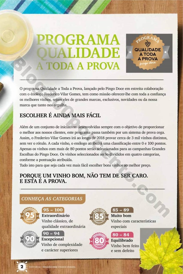 Antevisão Folheto PINGO DOCE Vinhos Verdes Promo