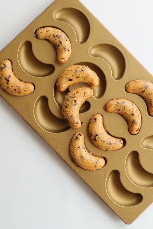 biscoitos de farinha de côco com manteiga de amendoim e chocolate