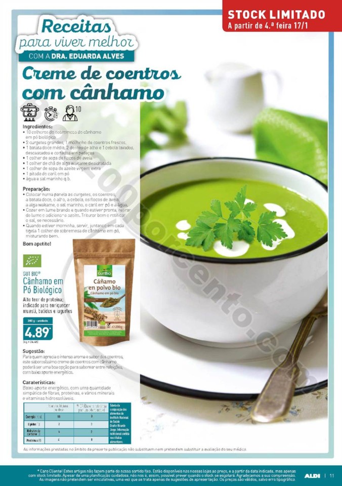 Antevisão Folheto ALDI Promoções a partir de 17
