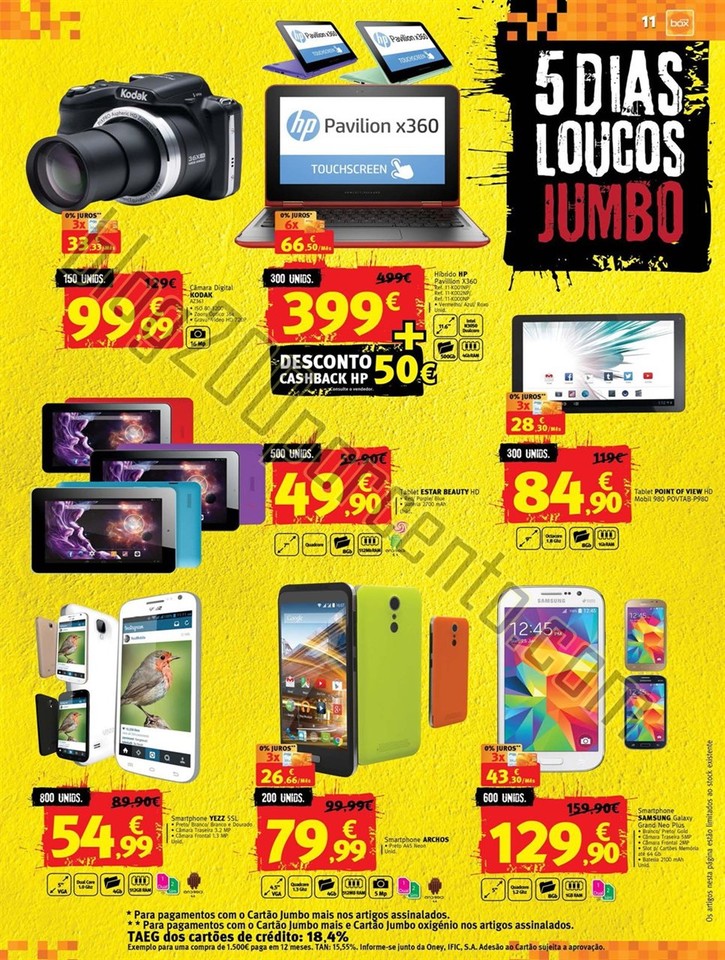 Antevisão Folheto JUMBO Extra Dias Loucos de 26 a