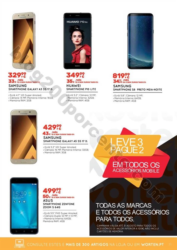 Tudo para o lar WORTEN promoções até 2 agosto p