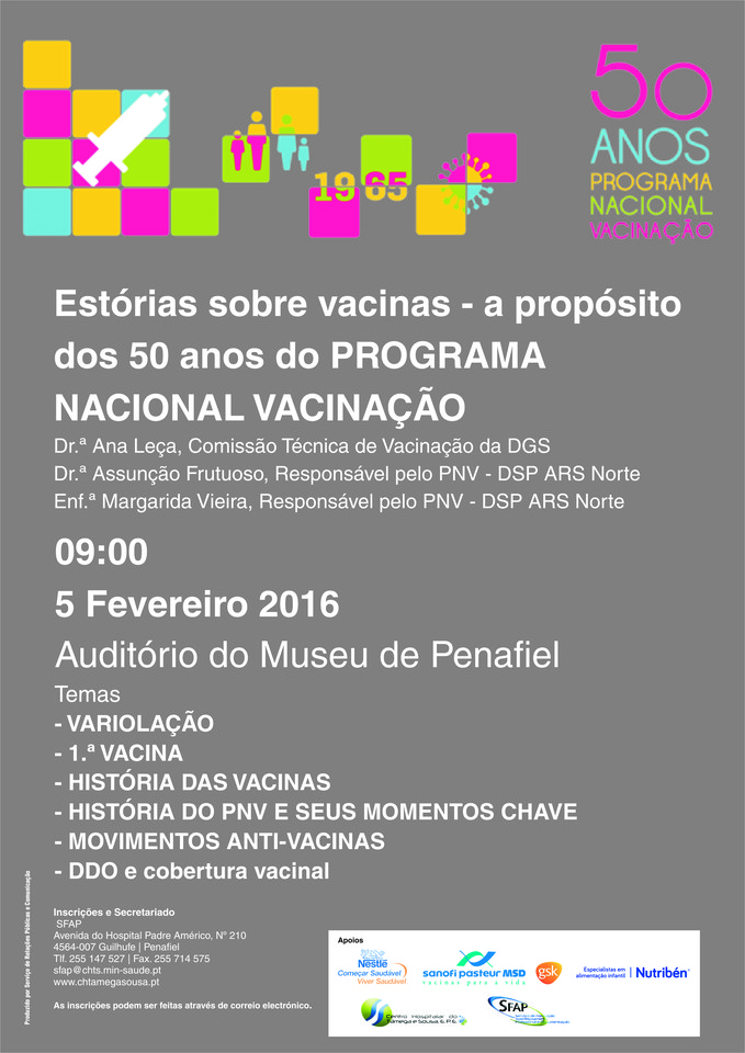 Encontro 'Estórias sobre vacinas - a propósito