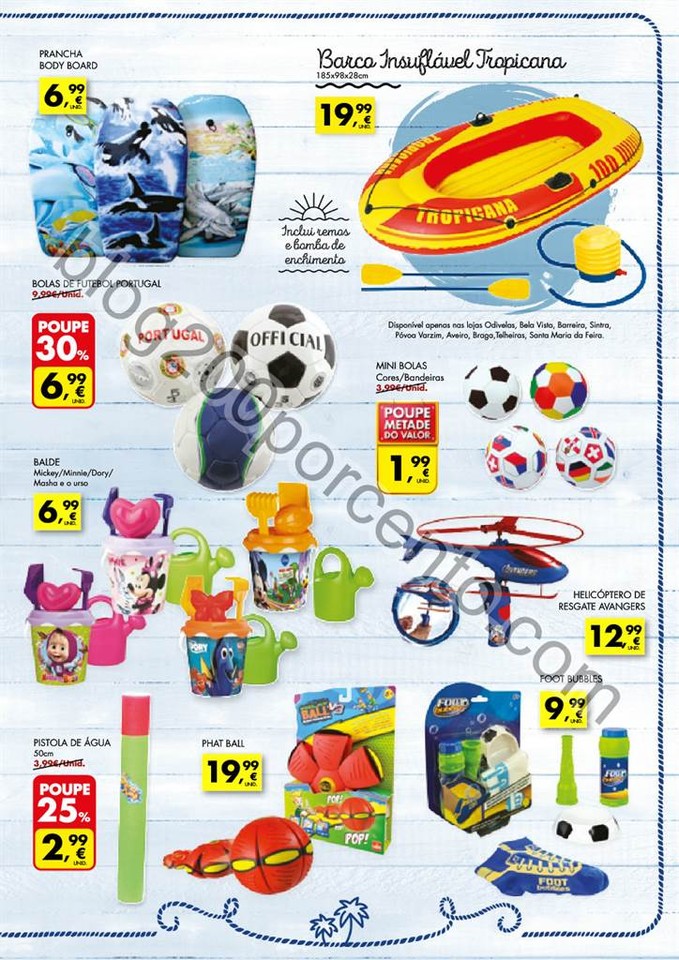 Antevisão Folheto PINGO DOCE Bazar - verão promo