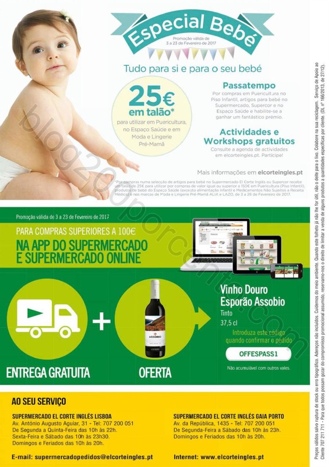 Antevisão Folheto EL CORTE INGLÉS Promoções de