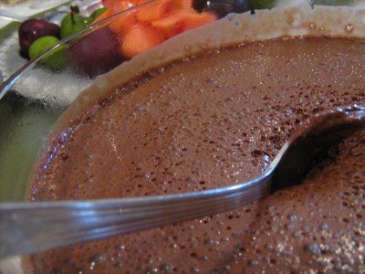 mousse de chocolate na bimby