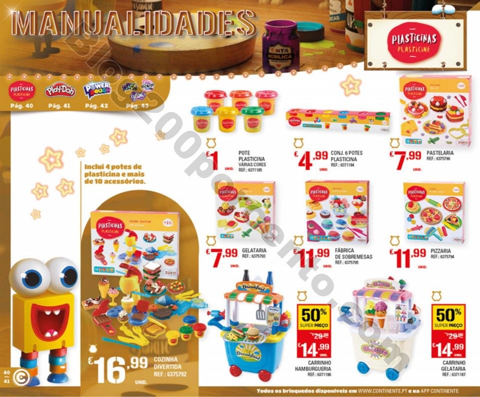catálogo brinquedos continente 13 novembro a 9 de