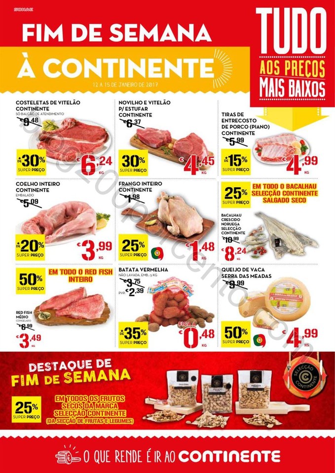 Antevisão Folheto CONTINENTE Fim de semana - 12 a