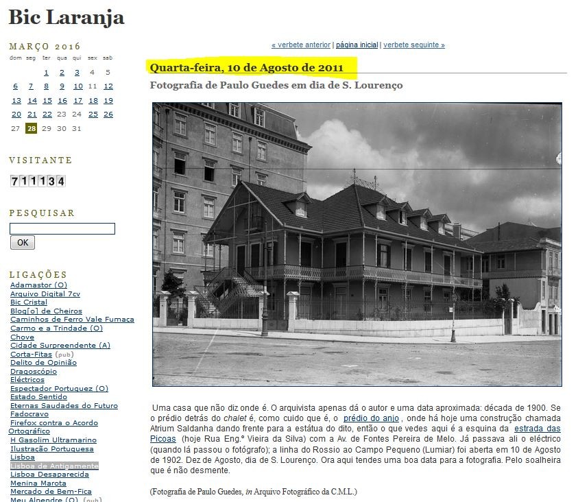 Epifania do dia de S. Lourenço, Biclaranja. 10/8/2011