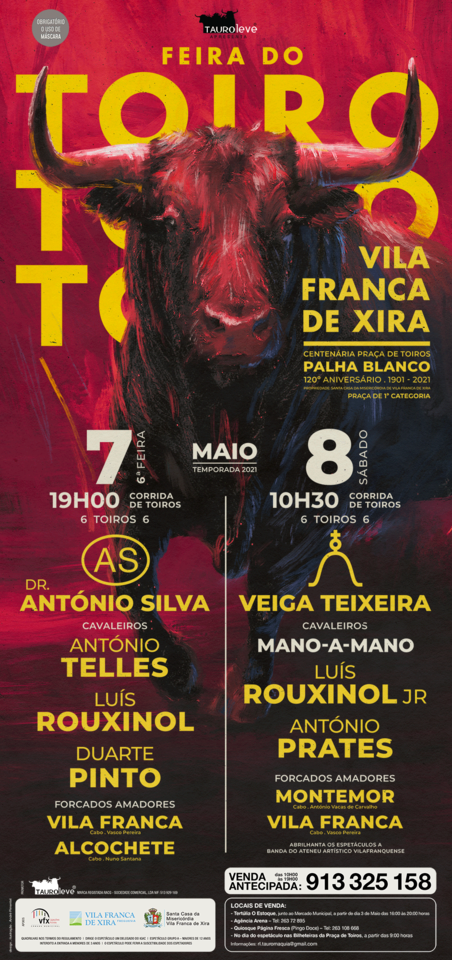 Vila Franca de Xira, Feira Taurina de Maio de 2021