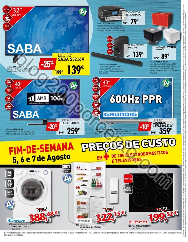 Antevisão Folheto CONFORAMA Promoções de 28 jul
