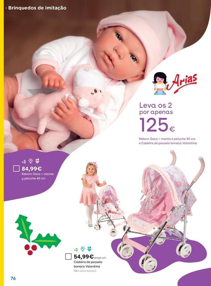 Bebé Reborn Gala 40 cm com Manta e Peluche, Toys R' Us