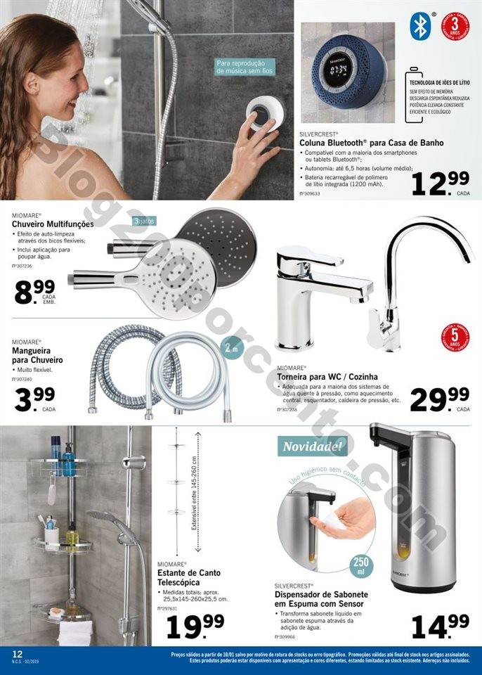 Antevisão Folheto LIDL Bazar promoções de 7  e 