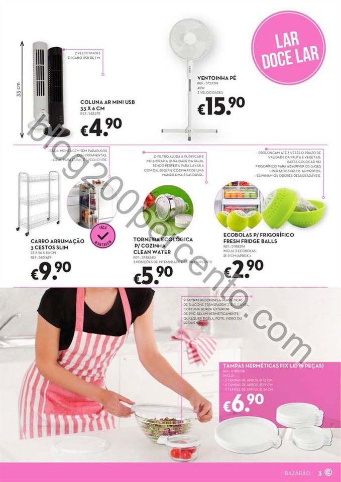 Antevisão Folheto CONTINENTE Bazarão promoções