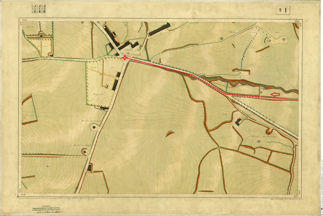 Planta Topográfica de Lisboa 5 I, 1908, de Albert