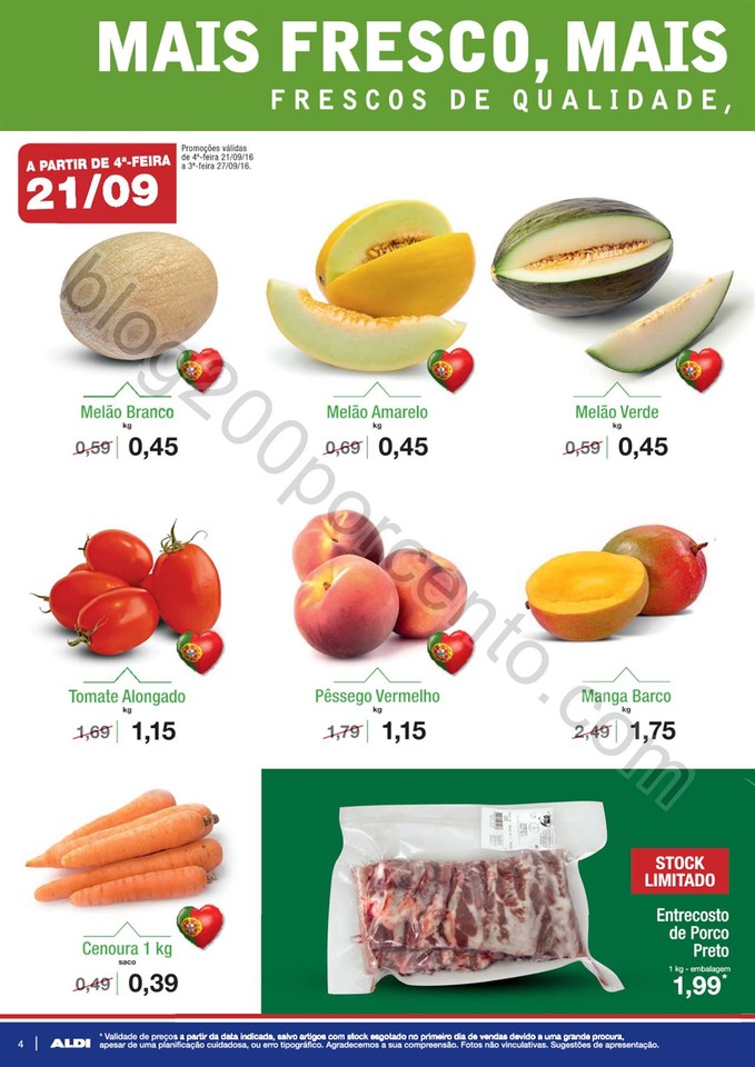 Antevisão Folheto ALDI Promoções a partir de 21