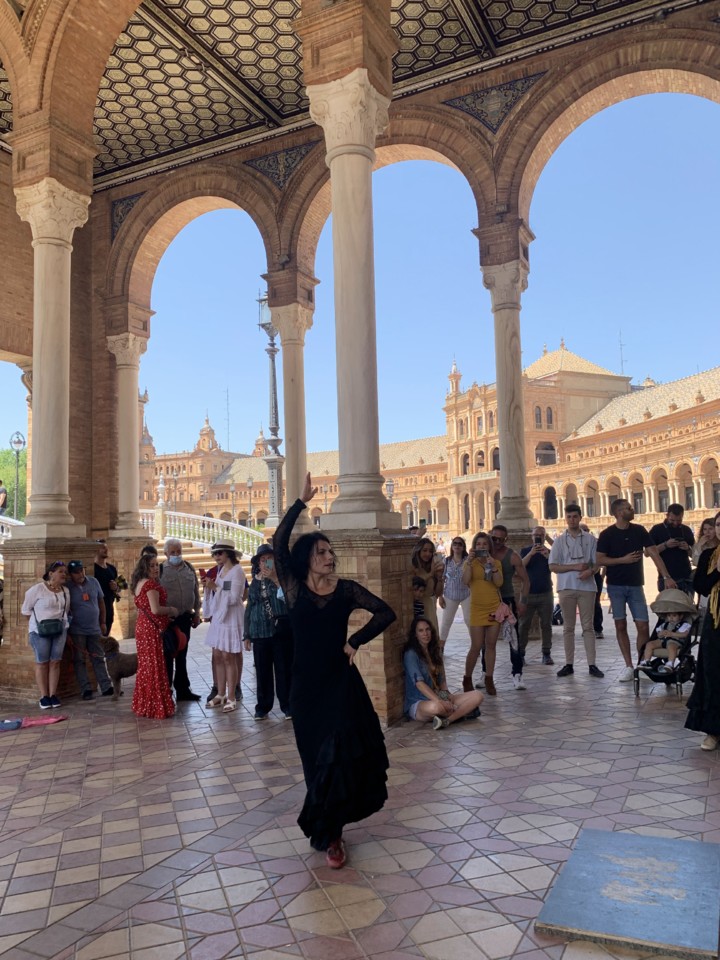 Danças na Plaza de Espana.jpeg