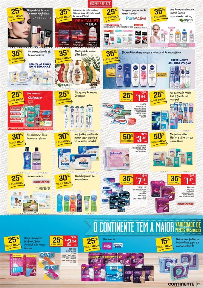 Antevisão Folheto CONTINENTE Promoções de 22 a 