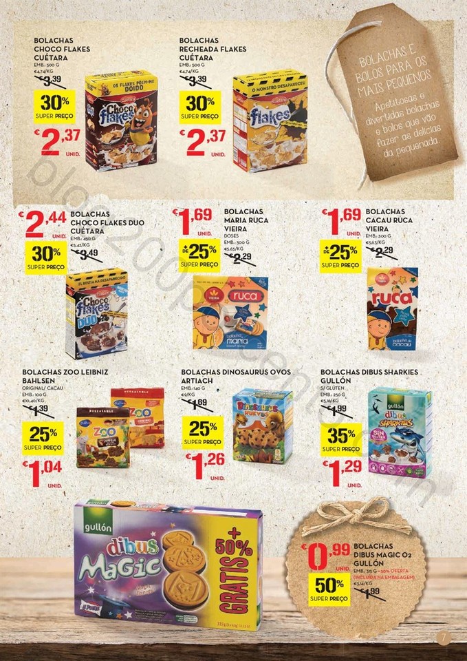 Antevisão Folheto CONTINENTE Bolachas Promoções