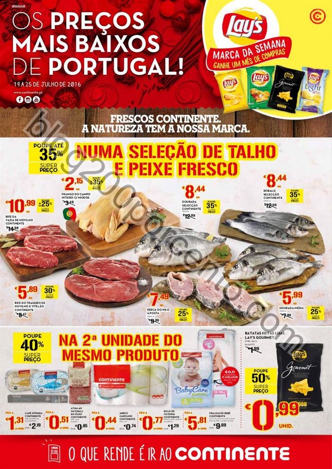 Antevisão Folheto CONTINENTE Promoções de 19 a 
