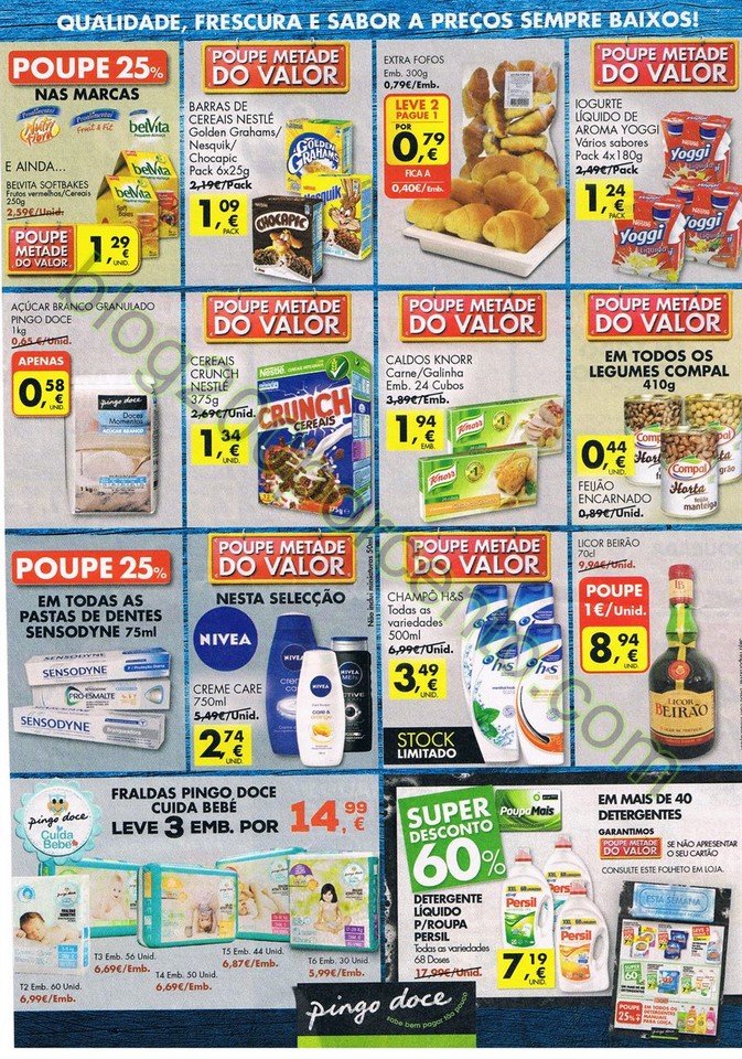 Antevisão Folheto PINGO DOCE Fim de semana de 4 a
