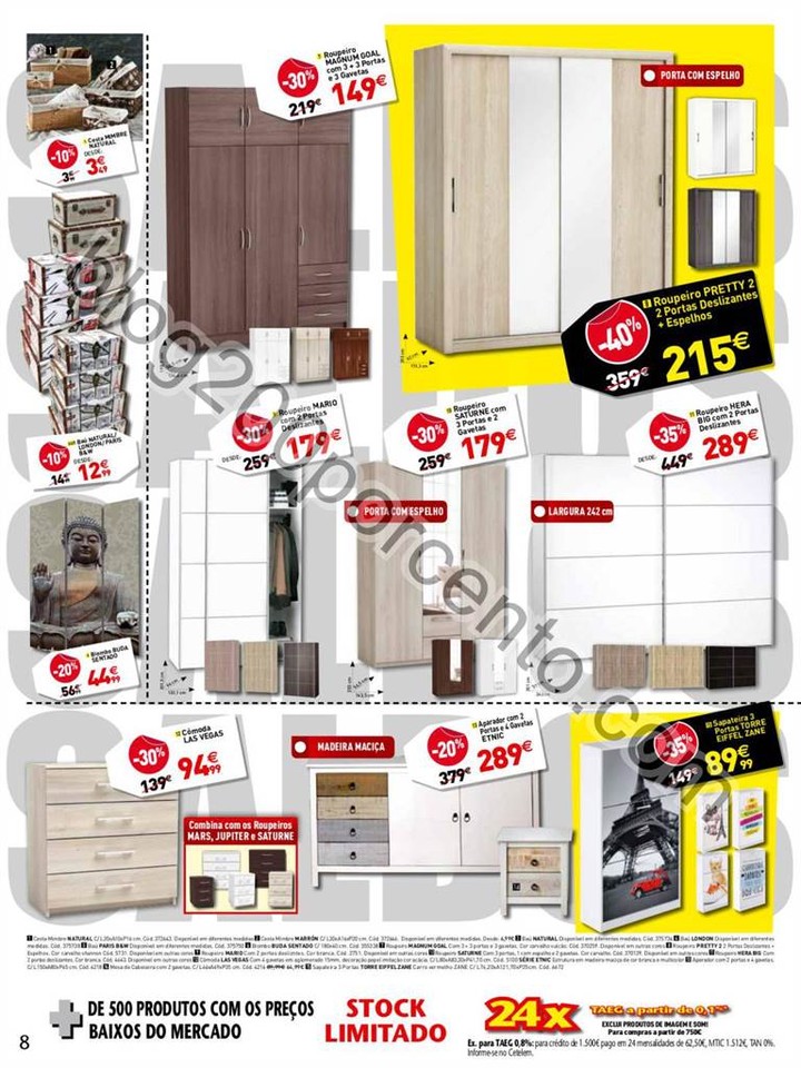 Novo Folheto CONFORAMA Saldos promoções de 1 a 1