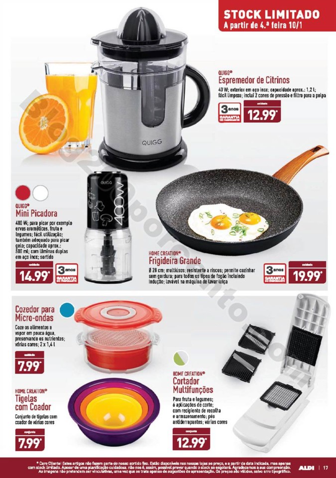 Antevisão Folheto ALDI Promoções a partir de 10