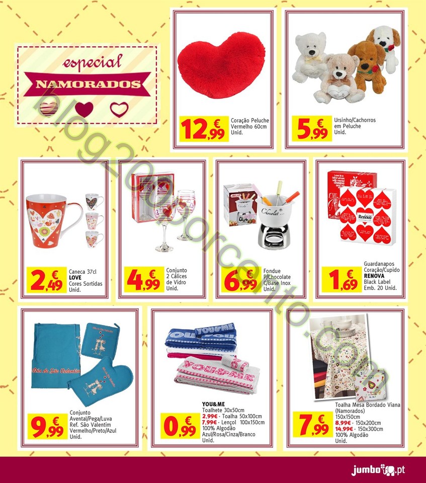 Antevisão Folheto JUMBO Especial Dia dos Namorado