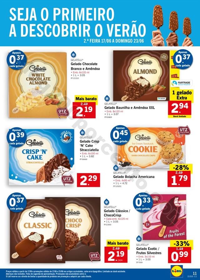Antevisão Folheto LIDL Promoções de 17 a 23  ju