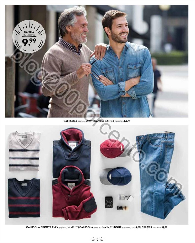Novo Folheto CONTINENTE Moda Outono - Inverno prom