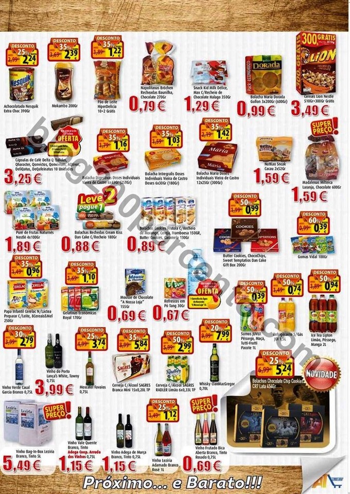 Antevisão Folheto A NOSSA LOJA promoções de 14 