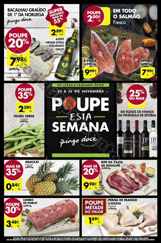 Antevisão Folheto PINGO DOCE Madeira Promoções 