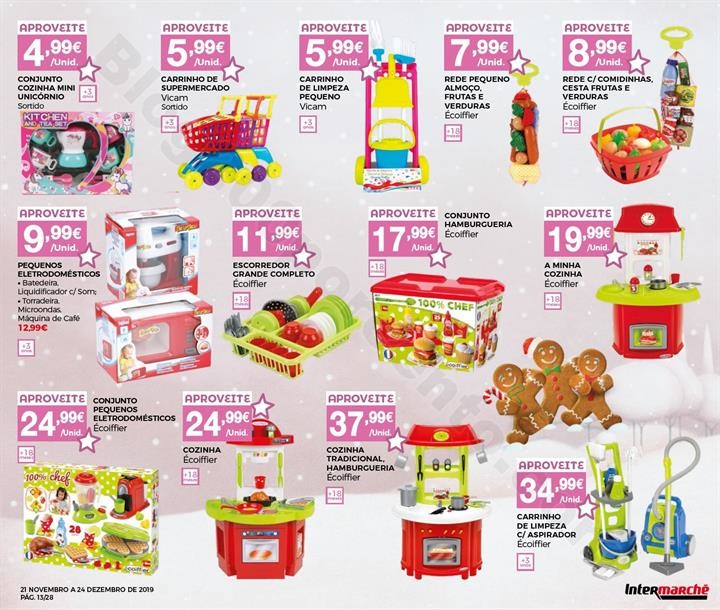 Antevisão Folheto INTERMARCHÉ Brinquedos Natal P