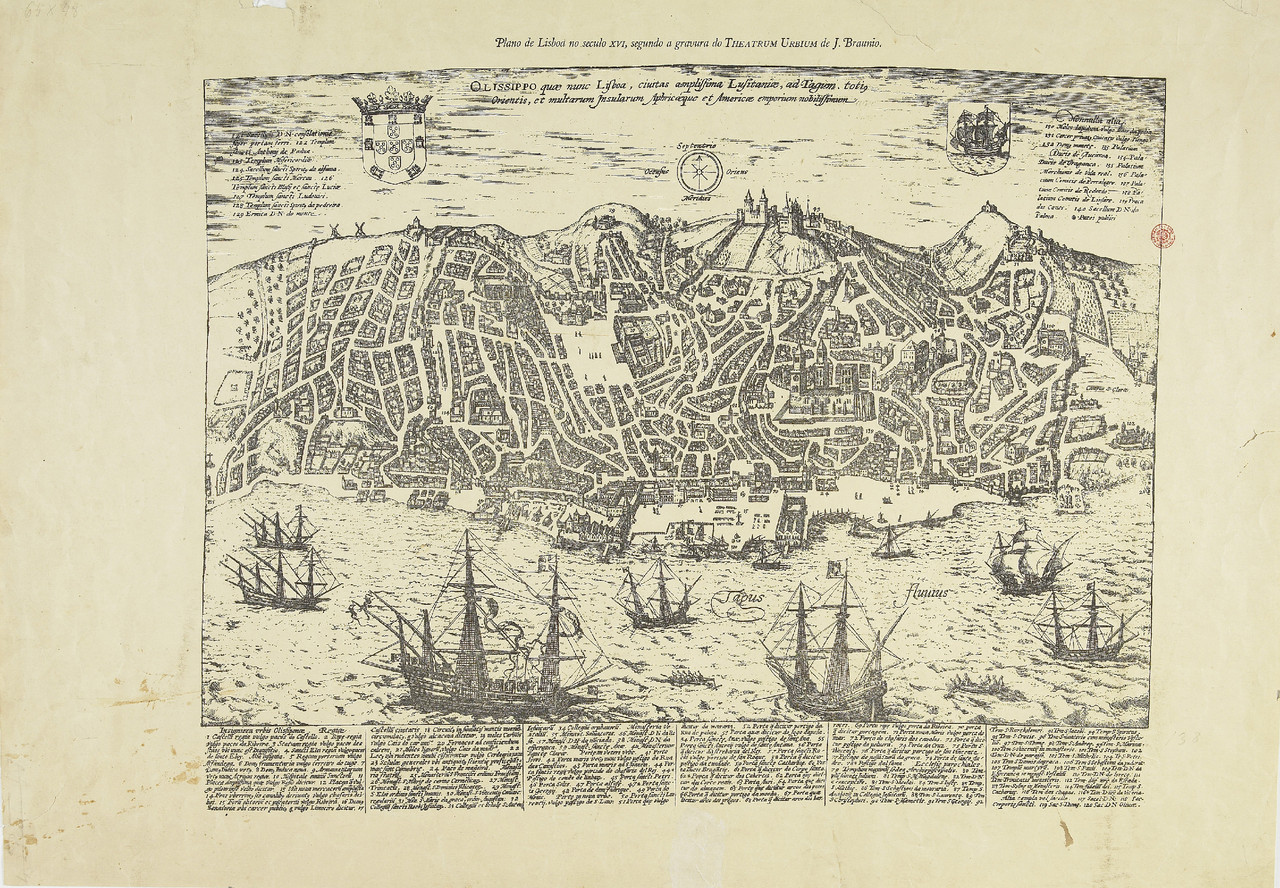 OLISSIPPO QUAE NUNC LISBOA, CIUITAS AMPLISSIMA LIS