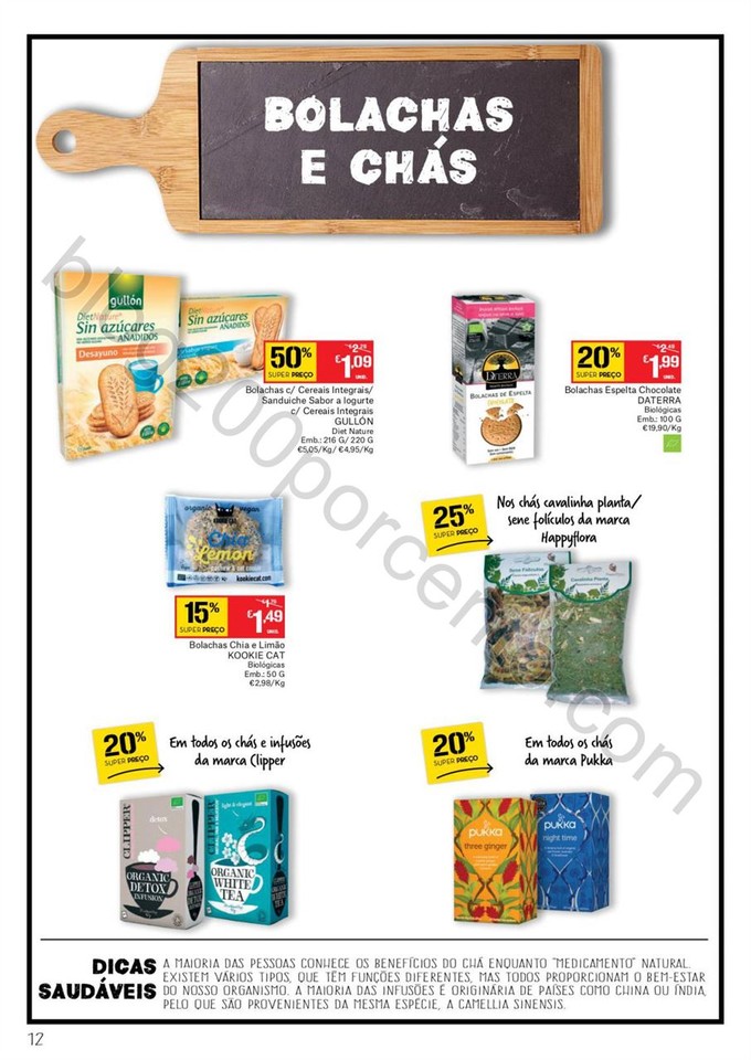 Novo Folheto CONTINENTE Bio &amp; Saudável promoçõe