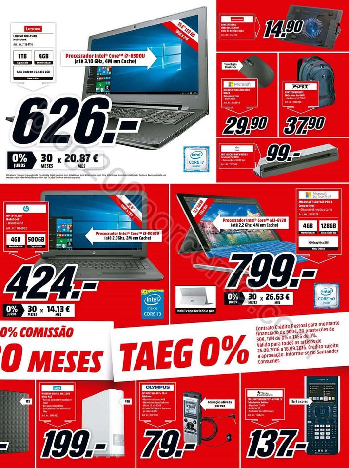 Antevisão Folheto MEDIAMARKT Promoções de 8 a 1