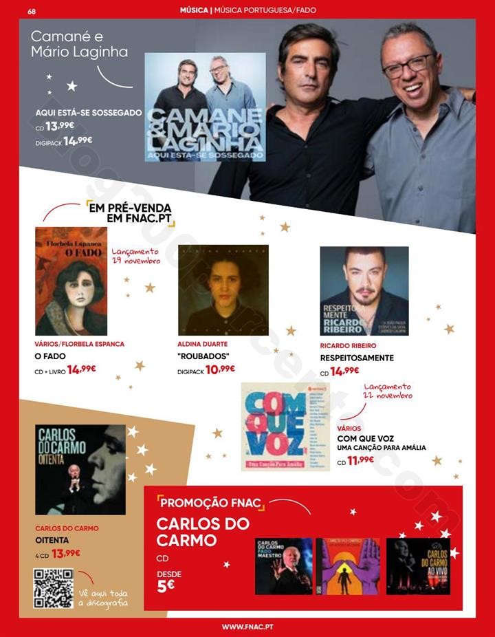 Antevisão Folheto FNAC Natal Promoções até 6 j