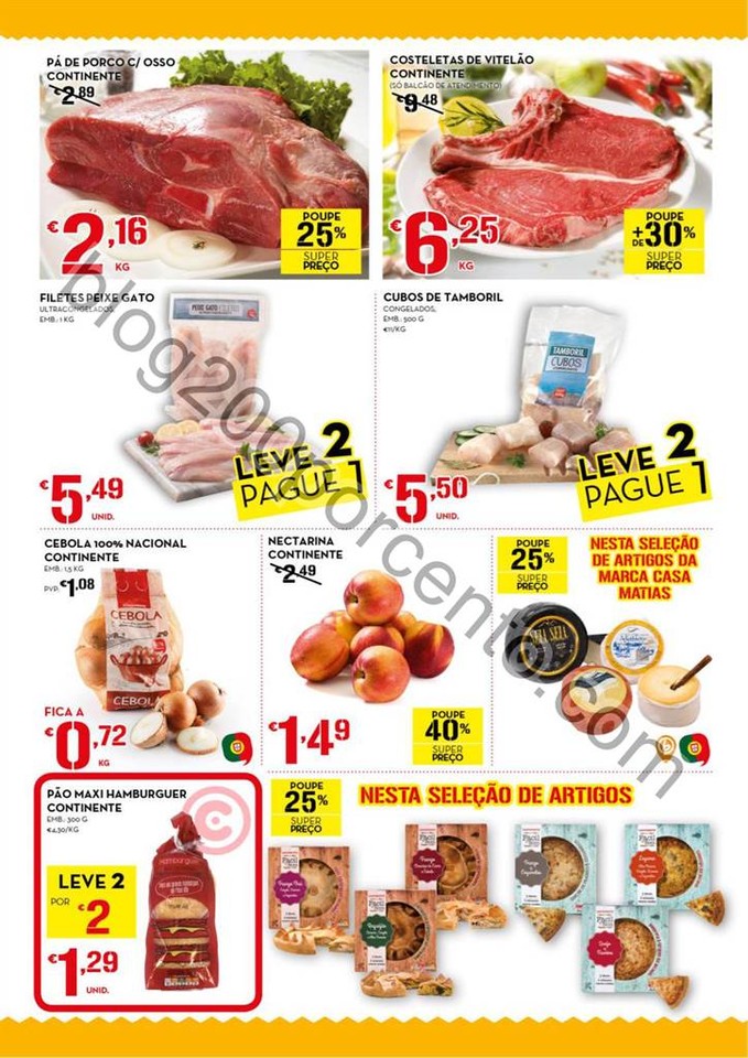 Antevisão Folheto CONTINENTE Fim de semana de 1 a