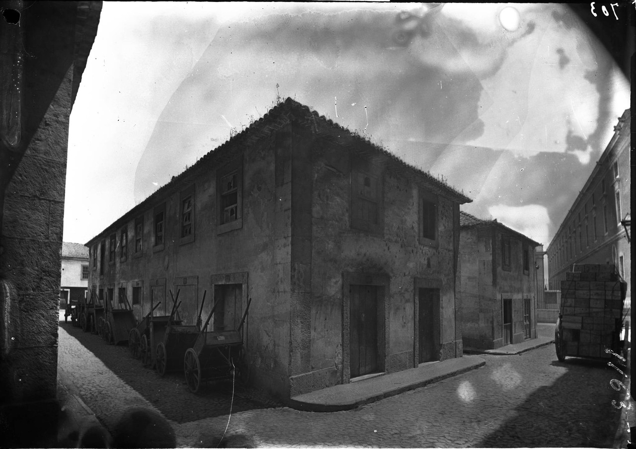 Terreirinho das Farinhas, 1901, foto de Machado &amp; 