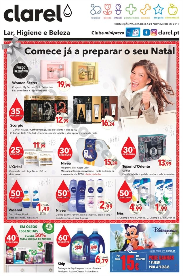 Antevisão Folheto CLAREL Promoções de 8 a 21 no