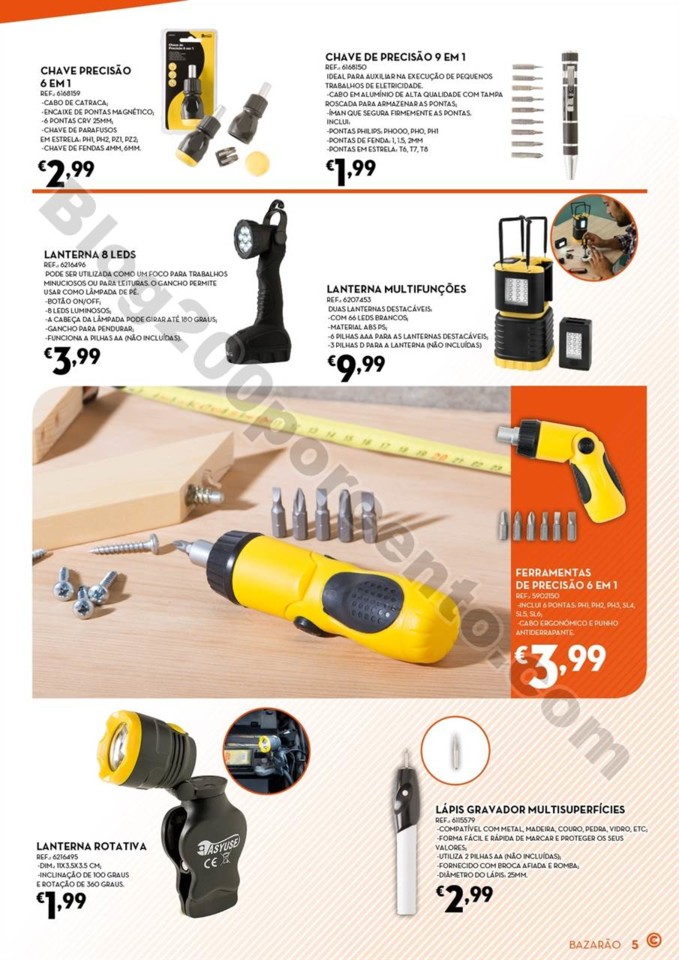 Antevisão Folheto CONTINENTE Bazarão promoções