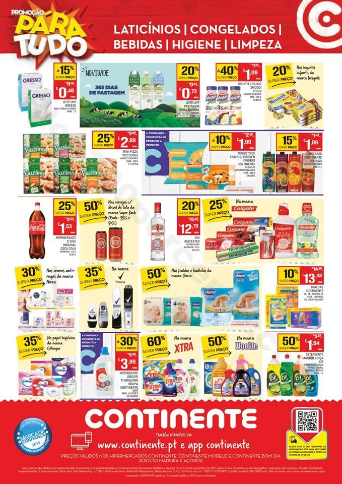 antevisão Folheto CONTINENTE Fim de semana promo
