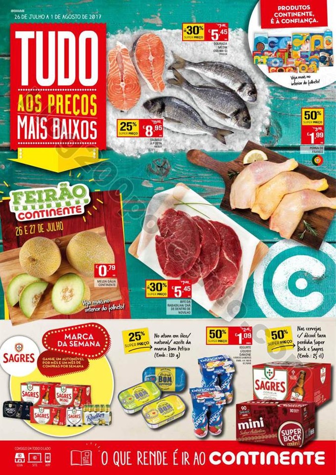 Antevisão Folheto CONTINENTE Madeira promoções 