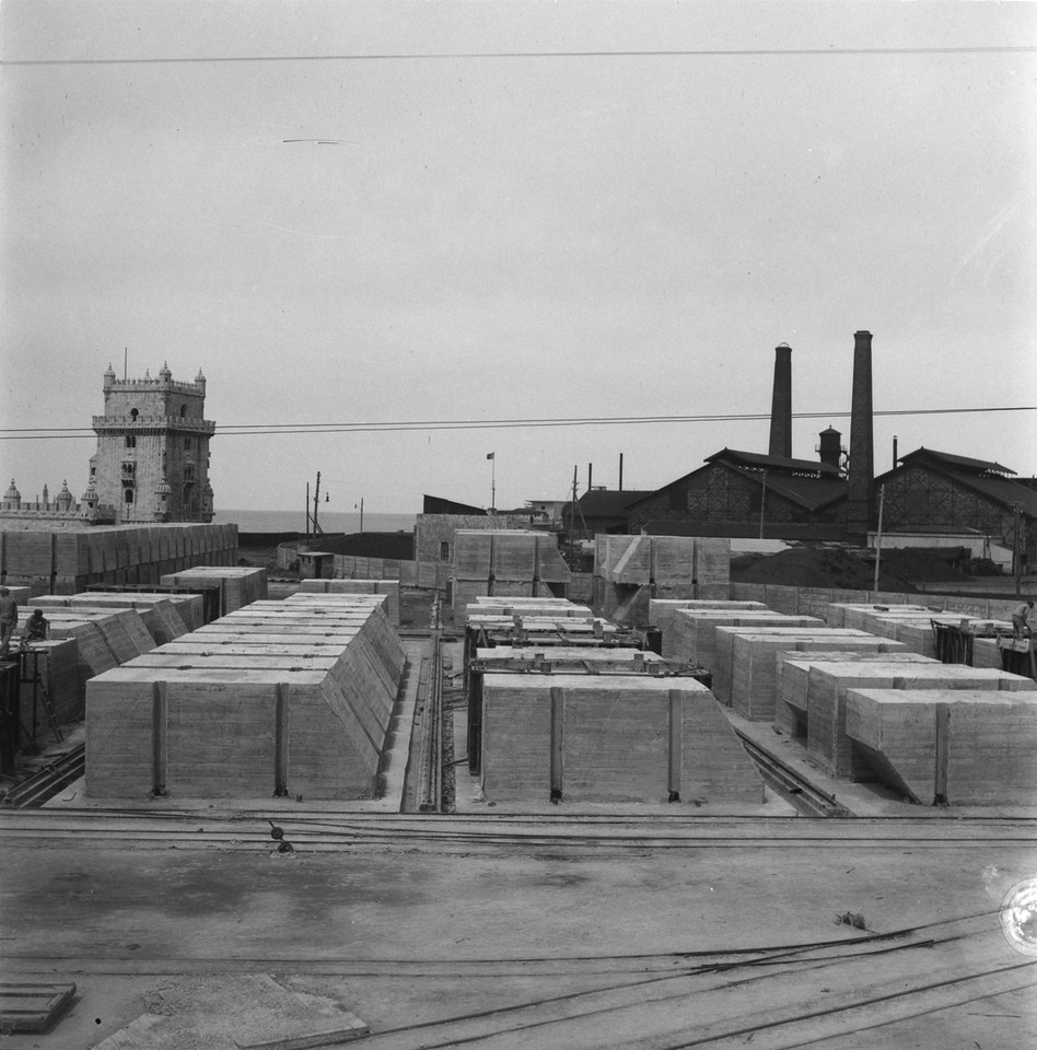 Fábrica do gás de Belém no dia em que deixou de