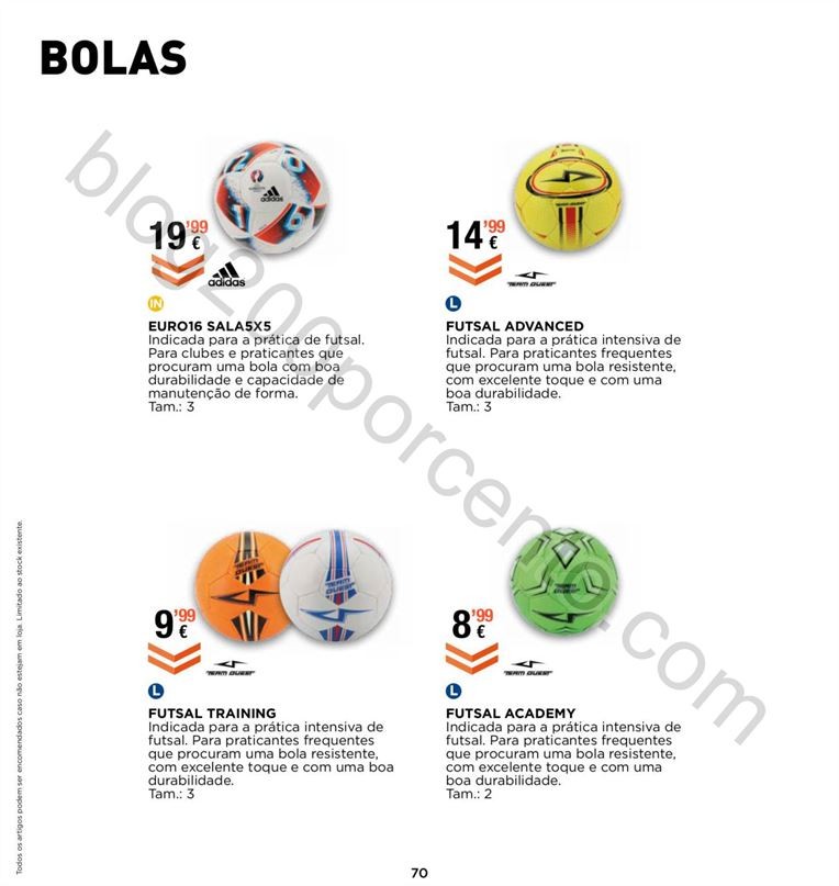 Novo Folheto SPORT ZONE Especial Futebol promoçõ