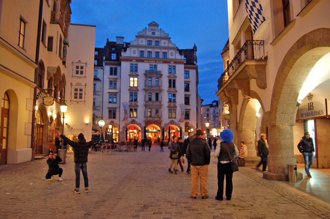 Entrada para o Hofbräuhaus