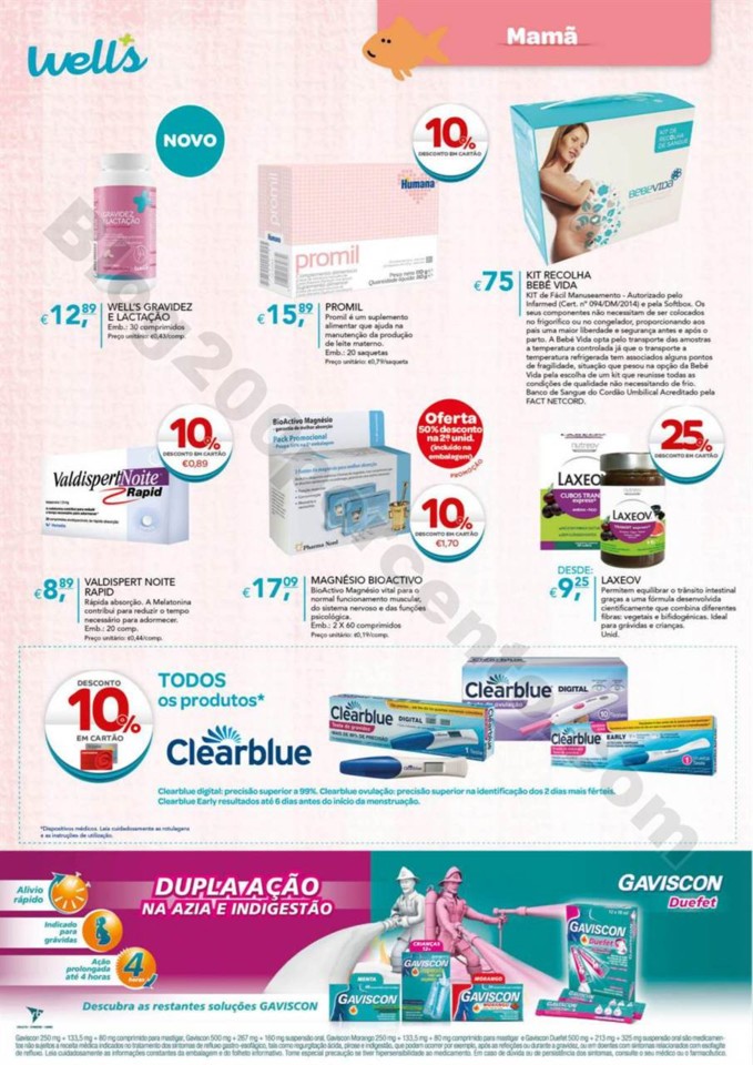 Antevisão Folheto WELLS Bebé promoções de 9 ja