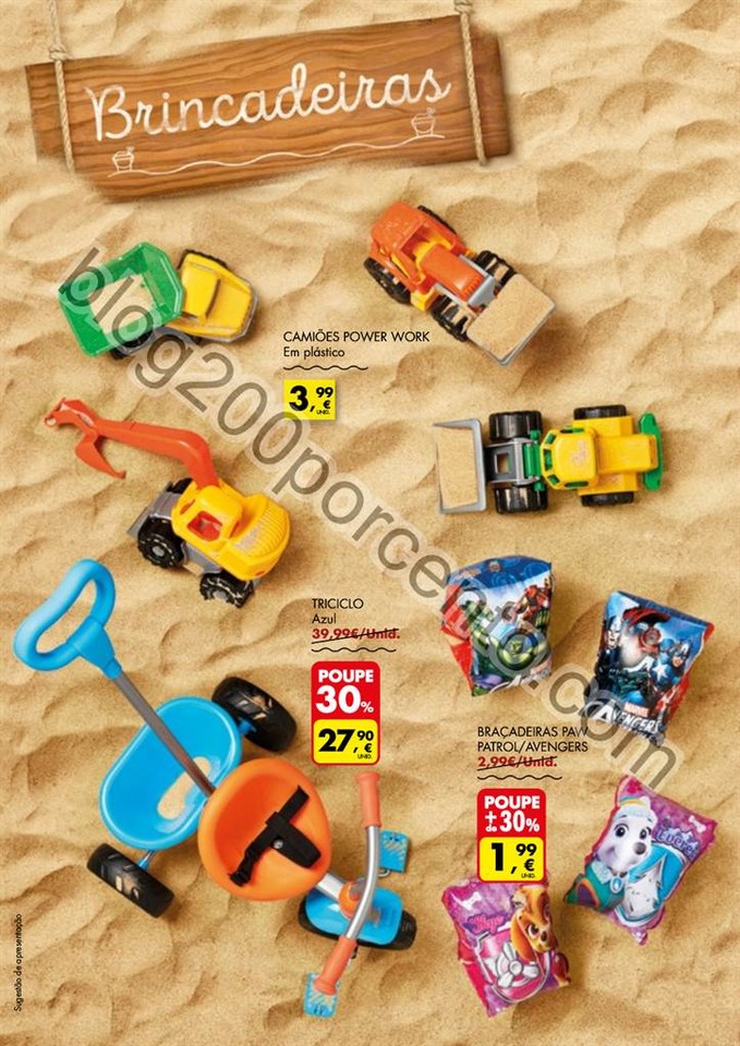 Antevisão Folheto PINGO DOCE Bazar - verão promo