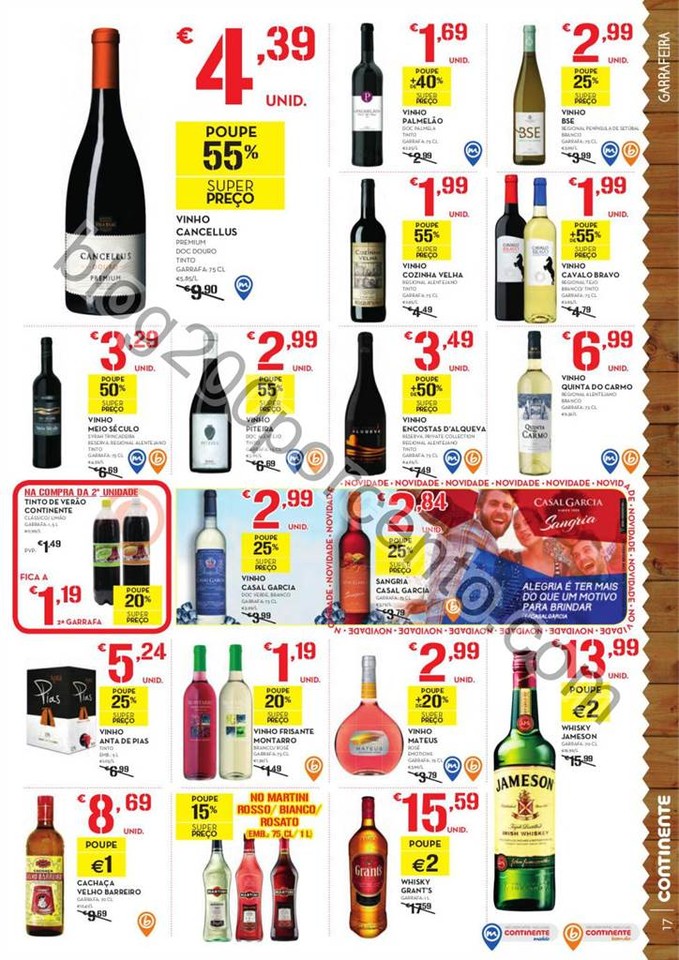 Antevisão Folheto CONTINENTE - MODELO Madeira de 