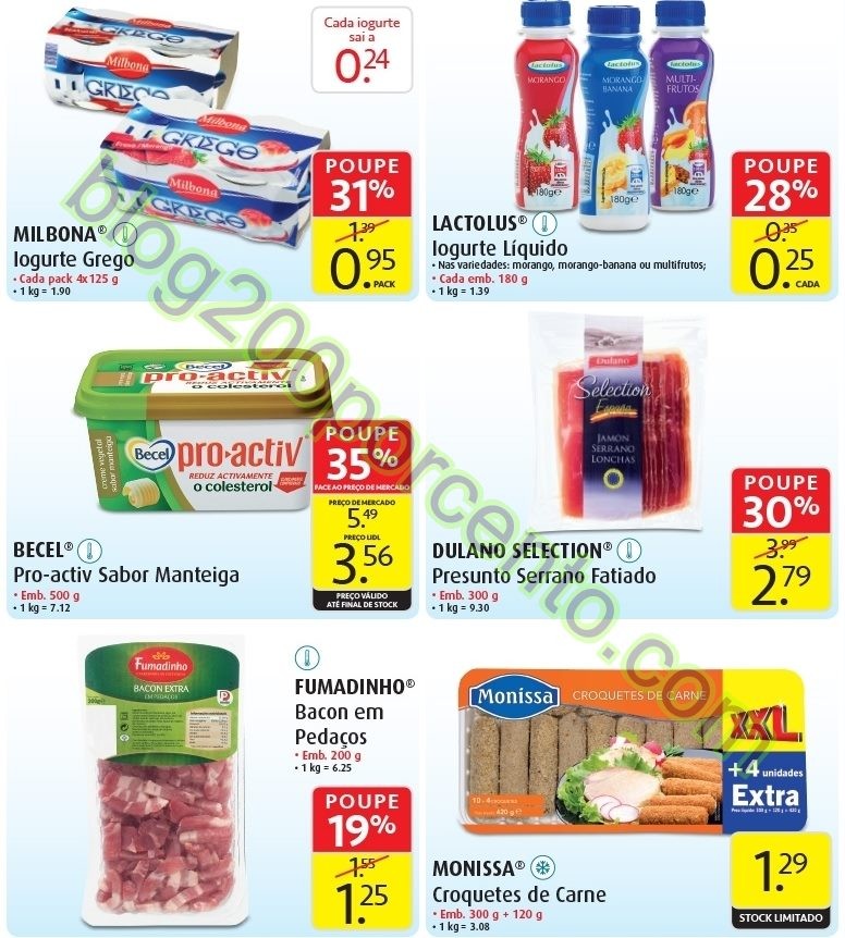Antevisão Folheto LIDL Promoções de 28 a 31 jan