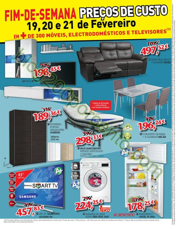 Antevisão Folheto CONFORAMA Promoções de 11 a 2